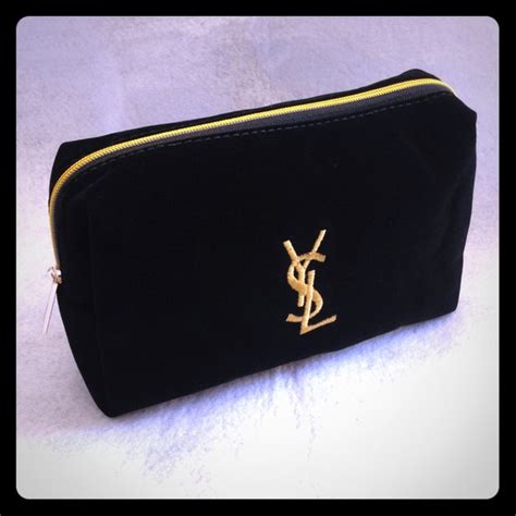 yves saint laurent make up bag|yves Saint Laurent cosmetic bag.